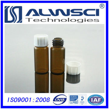 Factory sale 10ml amber glass vial storage vial with PP cap